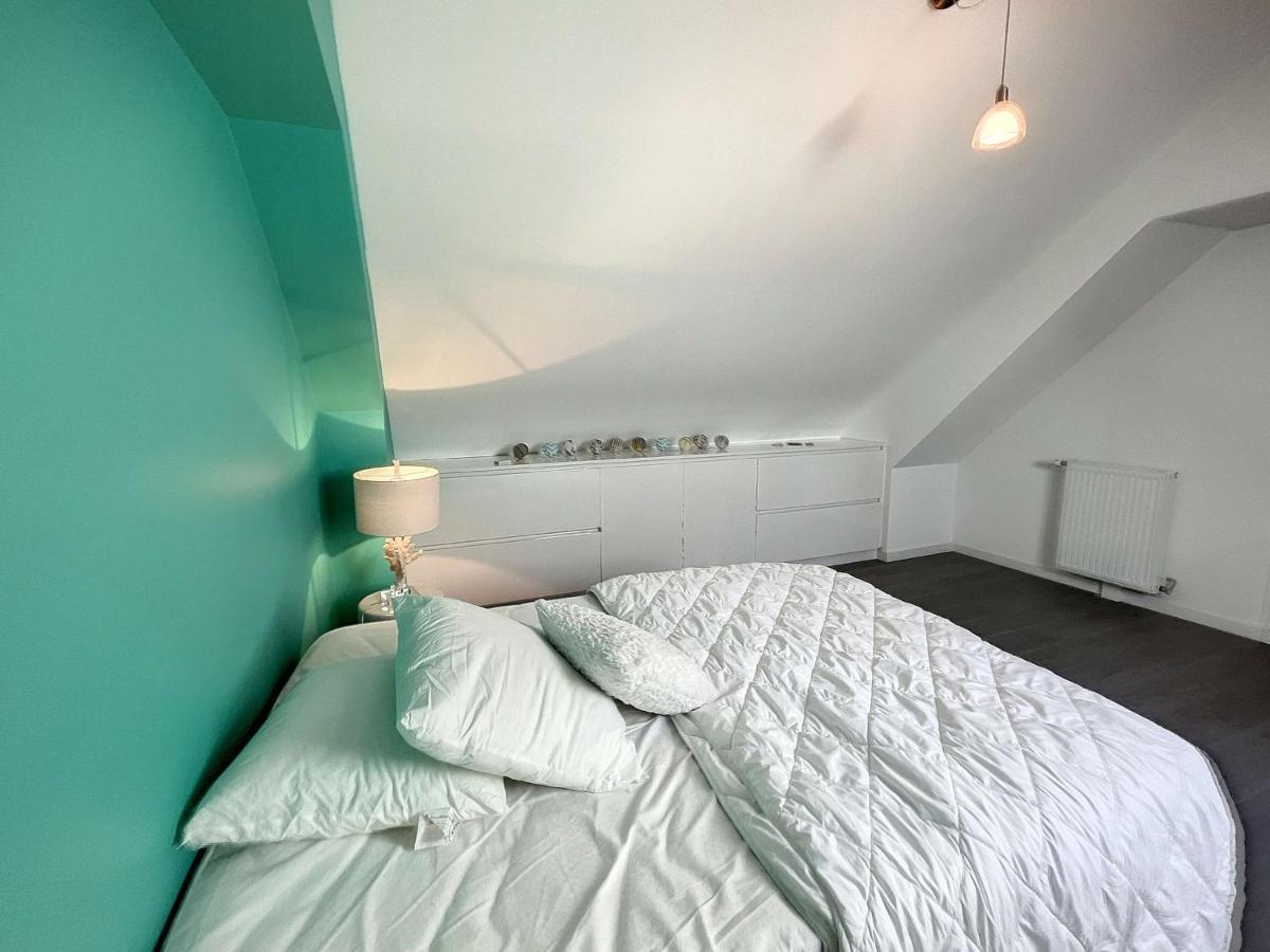 Duplex De Standing En Centre-Ville Avec Parking, Proche Port Et Plage - Fr-1-361-377 Granville Buitenkant foto