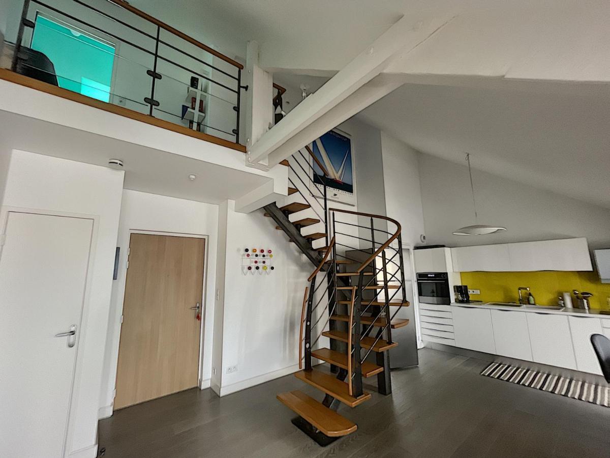 Duplex De Standing En Centre-Ville Avec Parking, Proche Port Et Plage - Fr-1-361-377 Granville Buitenkant foto