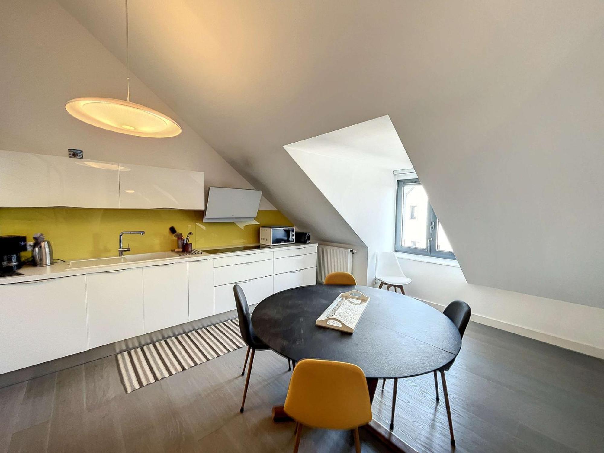 Duplex De Standing En Centre-Ville Avec Parking, Proche Port Et Plage - Fr-1-361-377 Granville Buitenkant foto