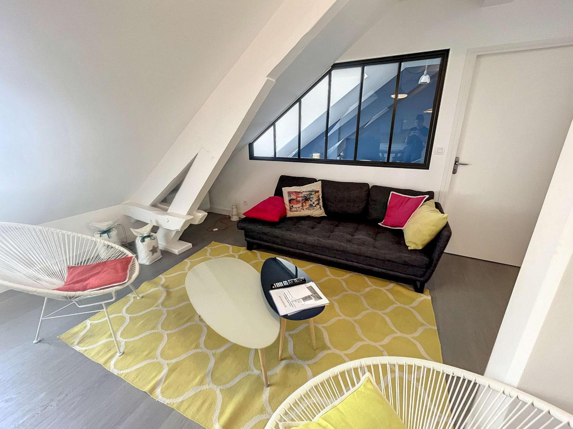 Duplex De Standing En Centre-Ville Avec Parking, Proche Port Et Plage - Fr-1-361-377 Granville Buitenkant foto